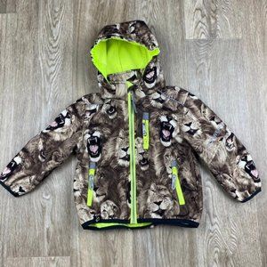 Mads and Mette Lion reflective weatherproof jacket 2-3 years old